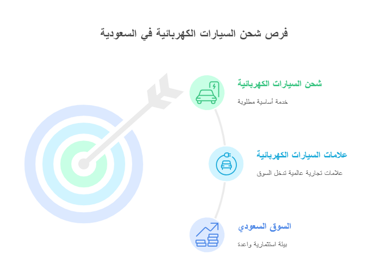 مشروع شحن السيارات الكهربائية