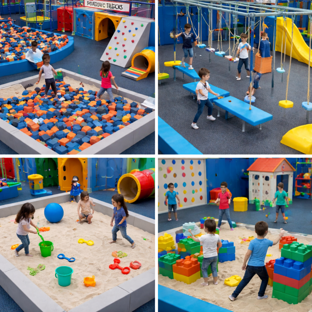 دراسة جدوى مشروع صالة ألعاب حركية للأطفال  