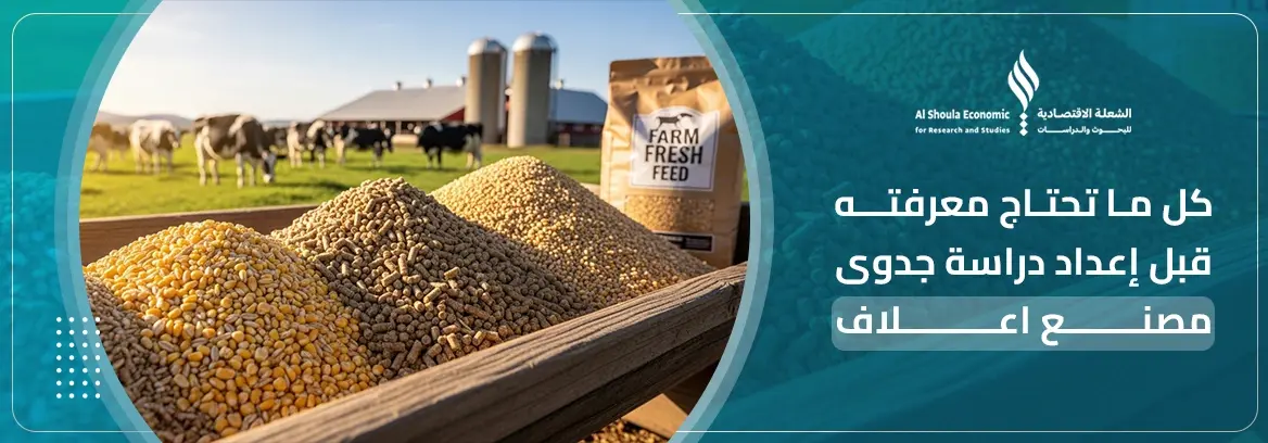 دراسة جدوى مصنع اعلاف